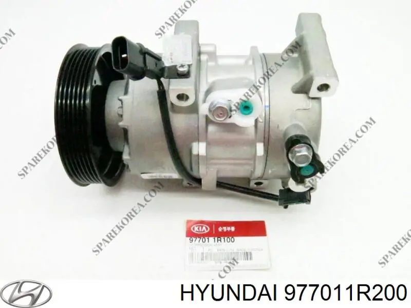 Компрессор кондиционера 977011R200 Hyundai/Kia