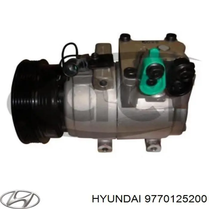 97701-25200 Hyundai/Kia compressor de aparelho de ar condicionado