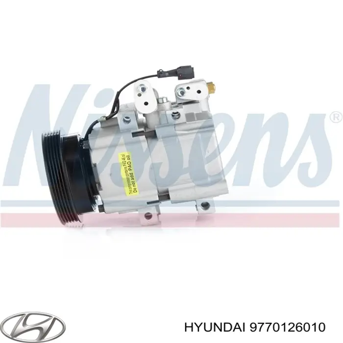 Компрессор системы кондиционирования Hyundai/Kia 9770126010 цена, от 190.46 USD