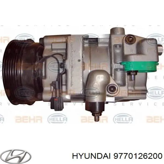 Купить 9770126200 Hyundai/Kia Компрессор климатической установки