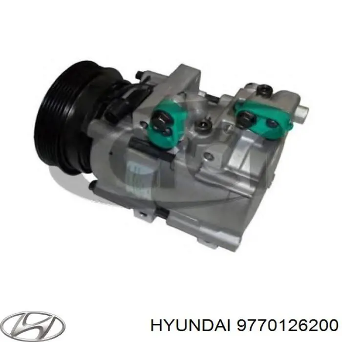 Компрессор системы кондиционирования Hyundai/Kia 9770126200 цена, от 114.03 USD