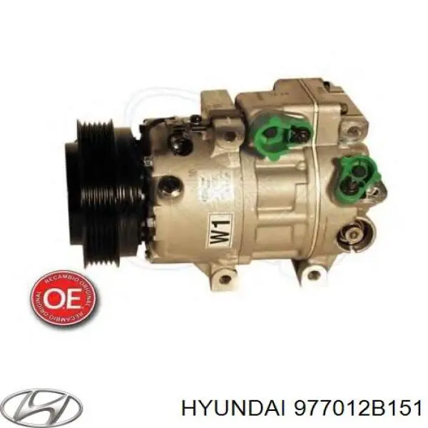 Компрессор системы кондиционирования Hyundai/Kia 977012B151 цена, от 146.89 USD
