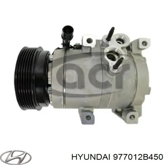 Компрессор кондиционера 977012B450 Hyundai/Kia