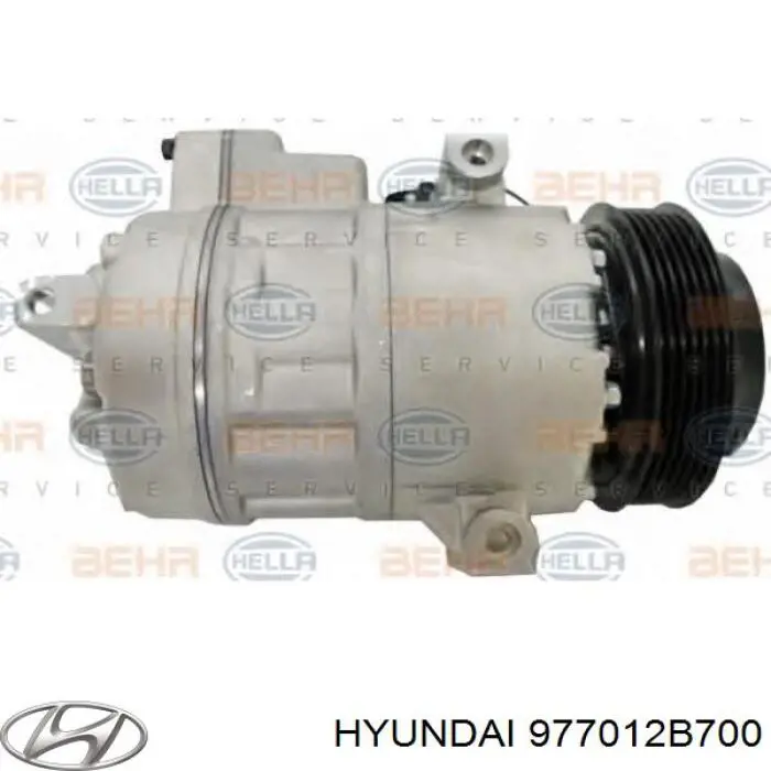 Компрессор кондиционера 977012B700 Hyundai/Kia