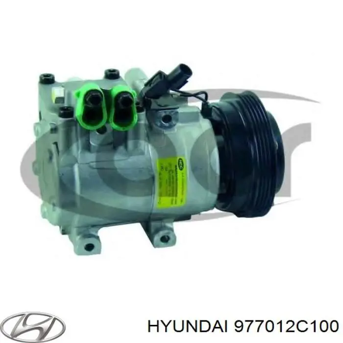 Компрессор кондиционера 977012C100 Hyundai/Kia
