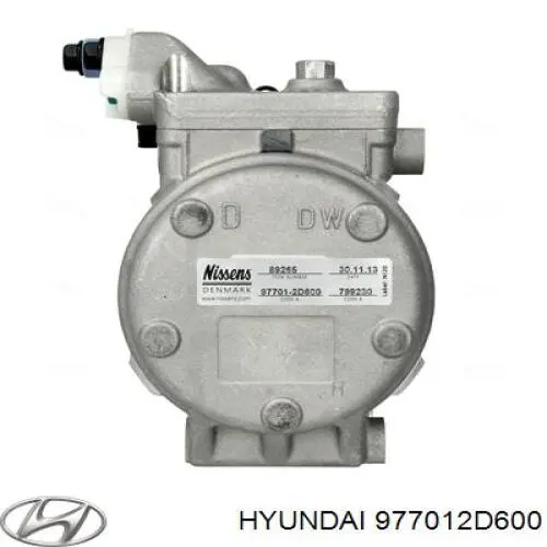 97701-2D600 Hyundai/Kia compressor de aparelho de ar condicionado