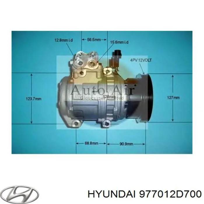 Compre 977012D700 Hyundai/Kia Compressor de aparelho de ar condicionado