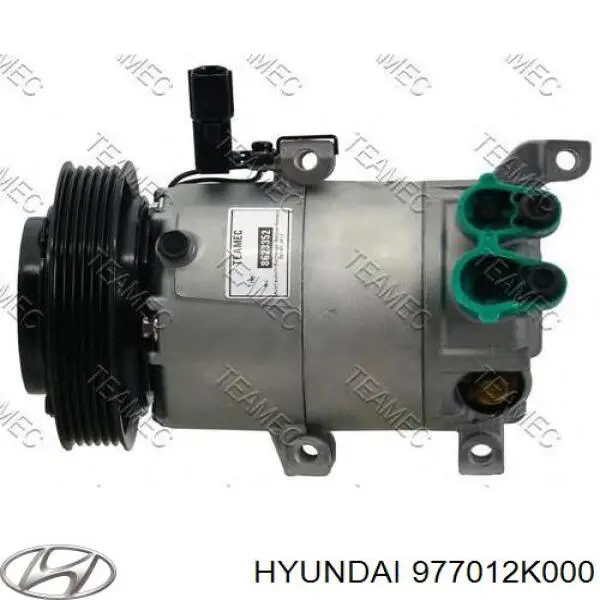 Компрессор кондиционера 977012K000 Hyundai/Kia
