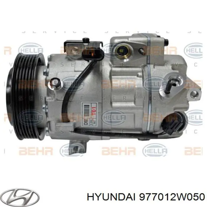 97701-2W050 Hyundai/Kia compressor de aparelho de ar condicionado