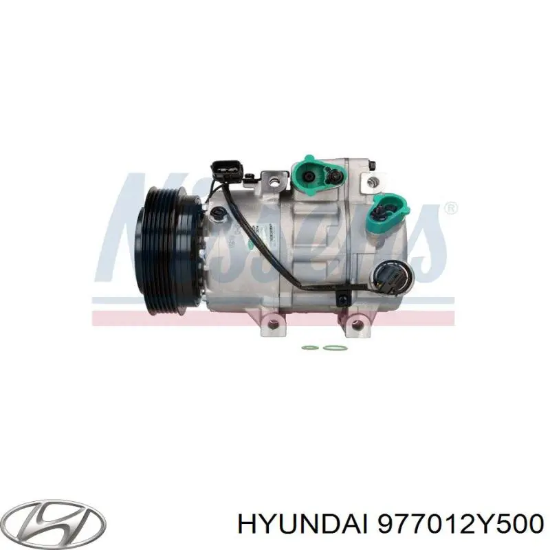 Компрессор кондиционера 977012Y500 Hyundai/Kia