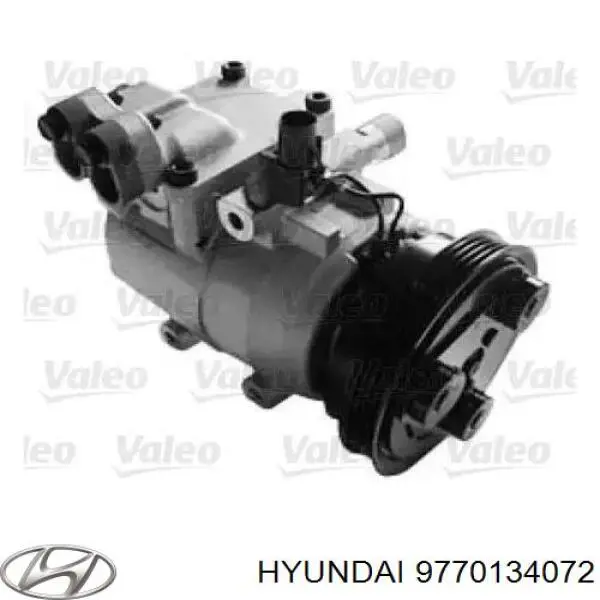 Компрессор кондиционера 9770134072 Hyundai/Kia