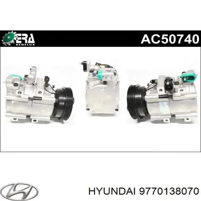Купить 9770138070 Hyundai/Kia Компрессор климатической установки