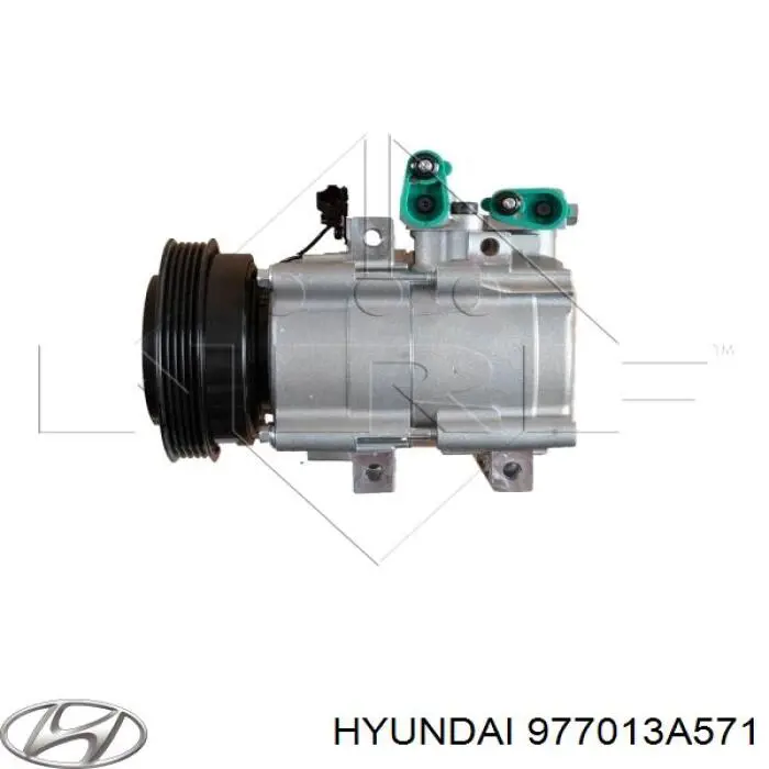 Компрессор кондиционера 977013A571 Hyundai/Kia