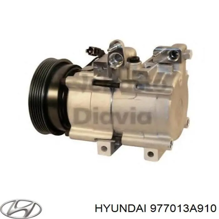 Компрессор кондиционера 977013A910 Hyundai/Kia