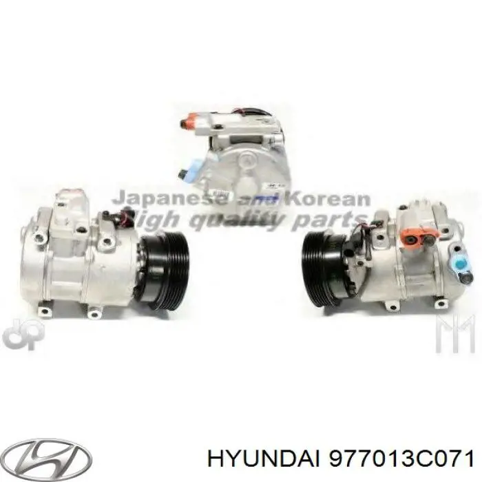 Компрессор системы кондиционирования Hyundai/Kia 977013C071 цена, от 249.72 USD