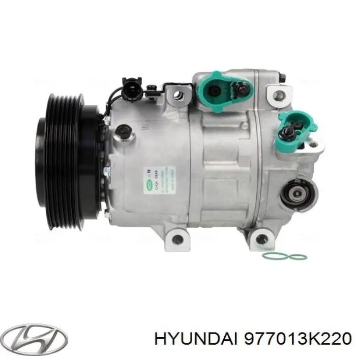Компрессор кондиционера 977013K220 Hyundai/Kia