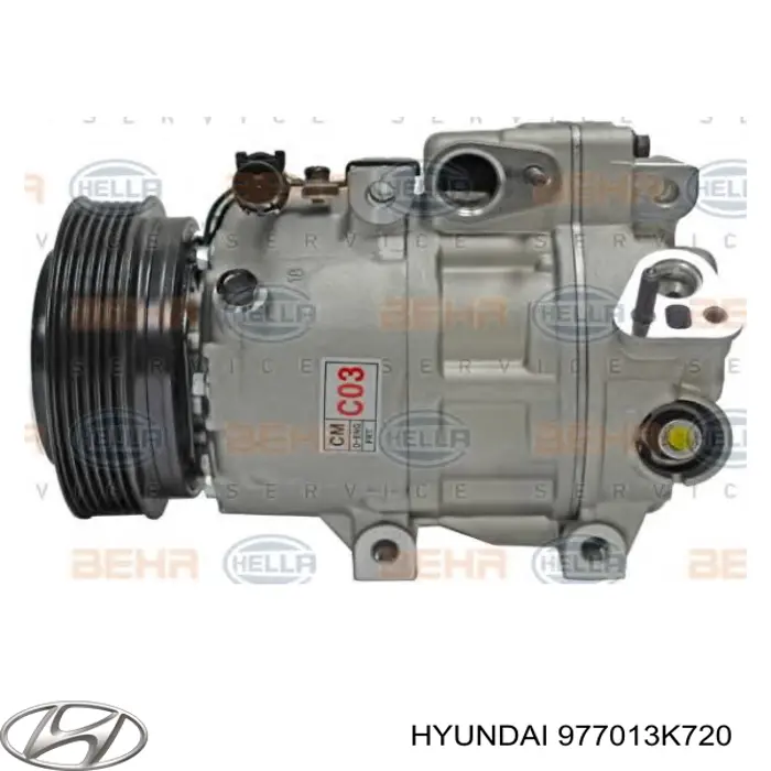 Купить 977013K720 Hyundai/Kia Компрессор климатической установки