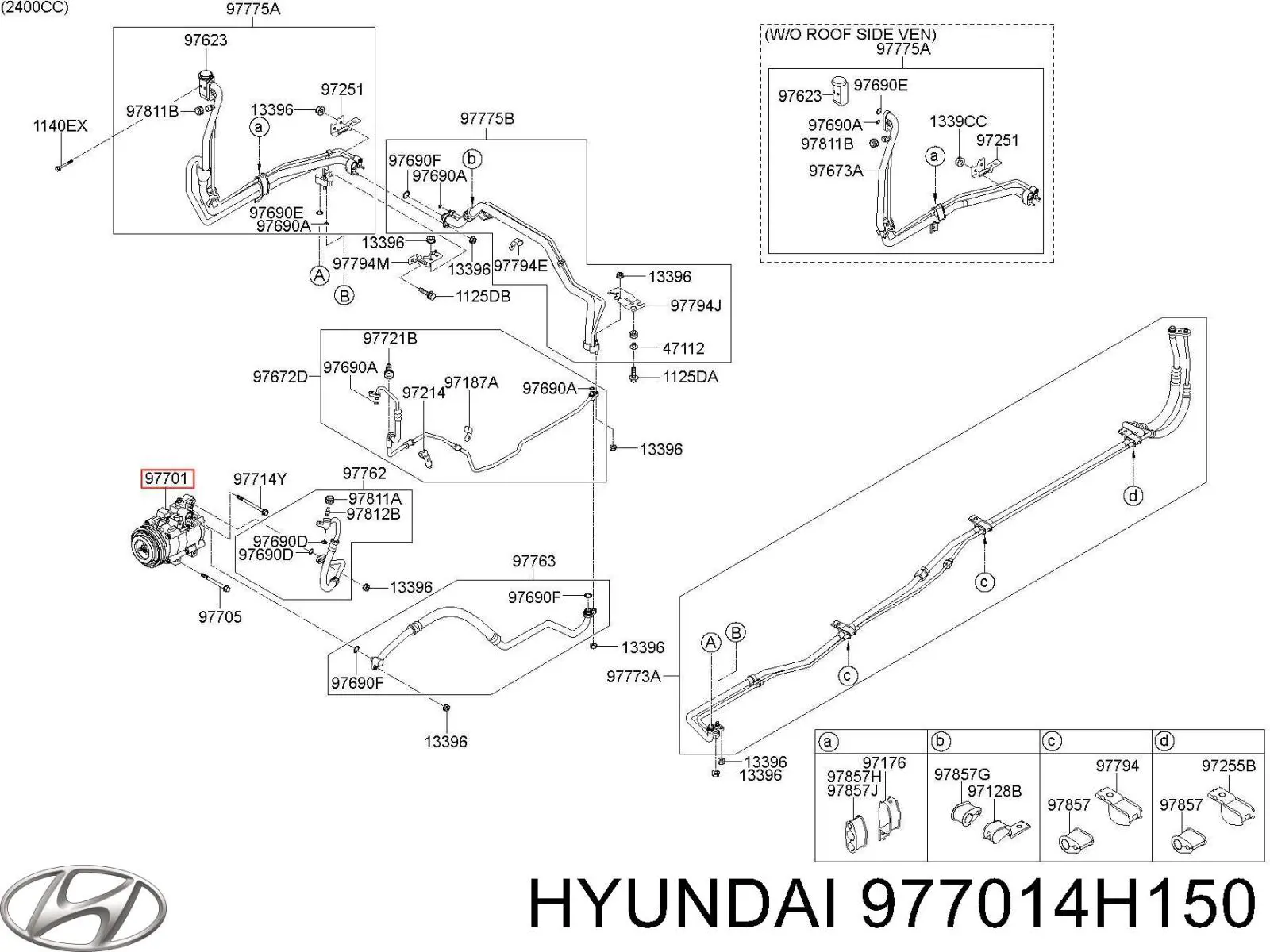  977014H150 Hyundai/Kia