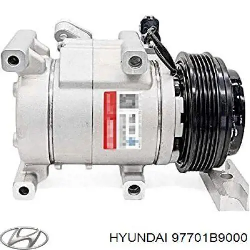 Компрессор системы кондиционирования Hyundai/Kia 97701B9000 цена, от 265.05 USD
