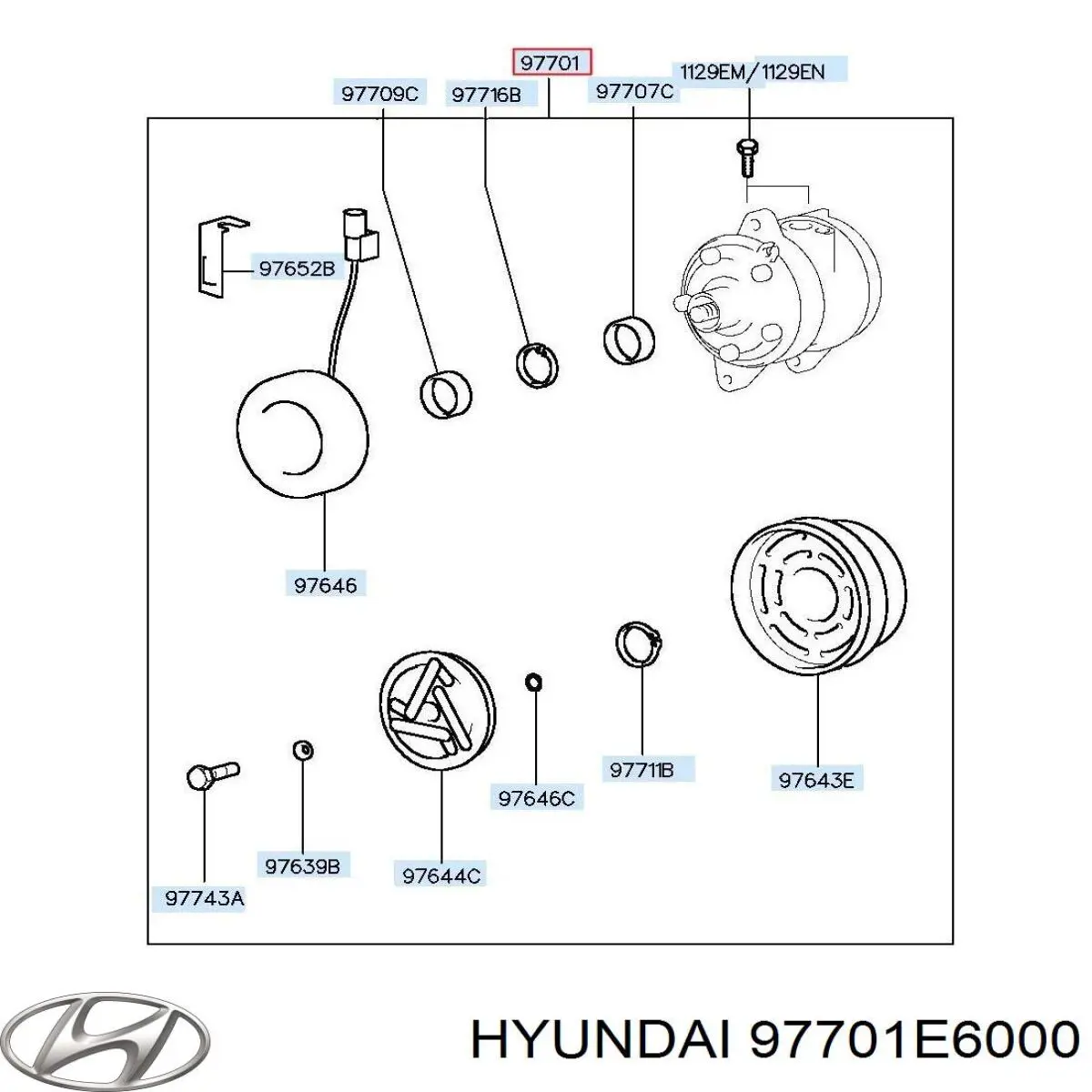  97701E6000 Hyundai/Kia