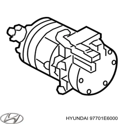 Компрессор системы кондиционирования Hyundai/Kia 97701E6000 цена, от 44.94 USD