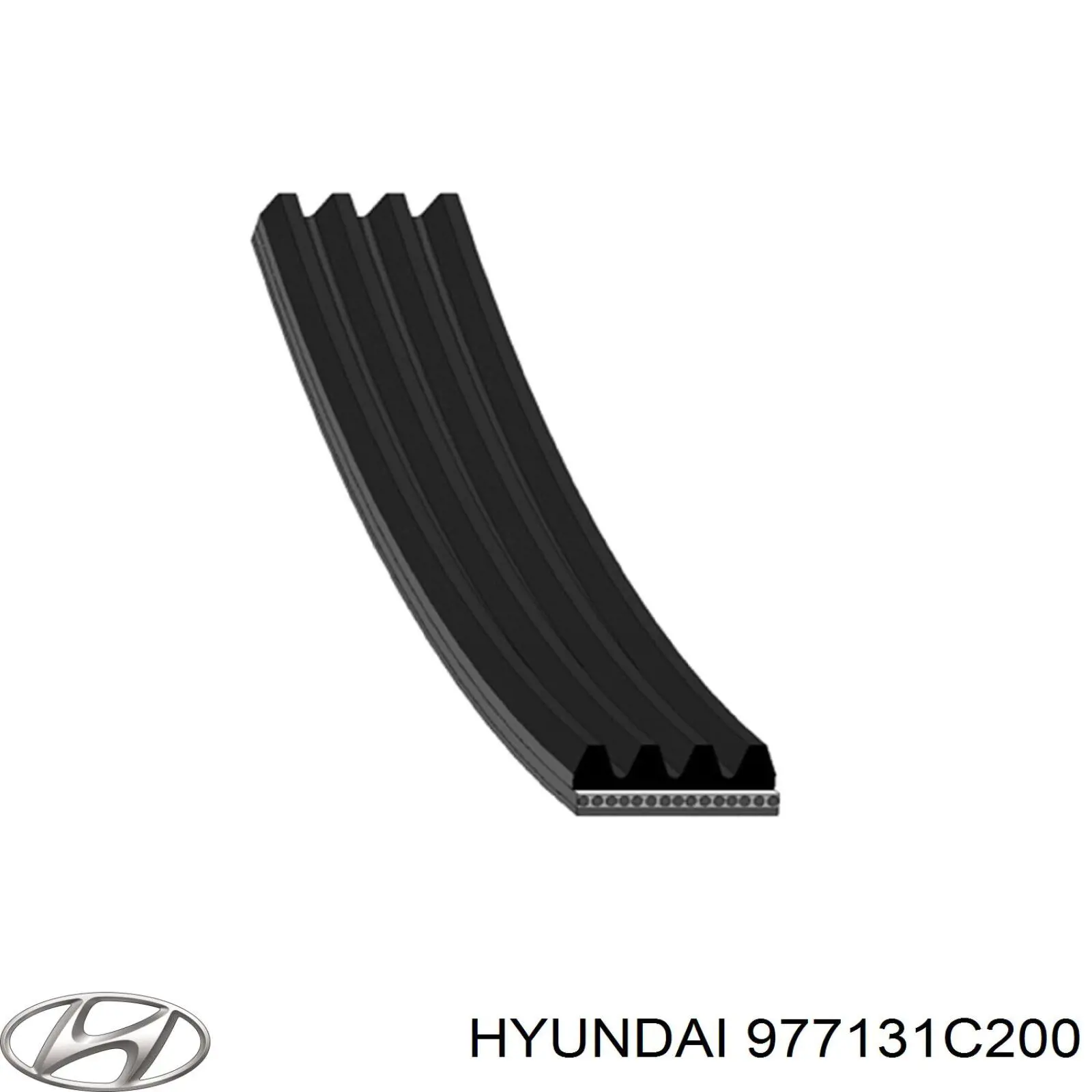 Ремень генератора 977131C200 Hyundai/Kia