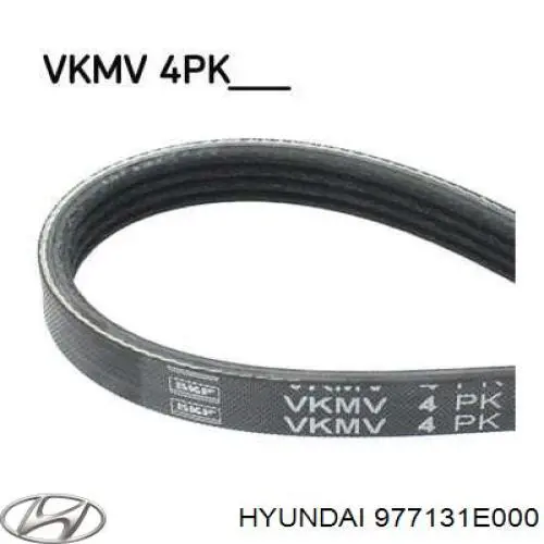 Ремень генератора 977131E000 Hyundai/Kia