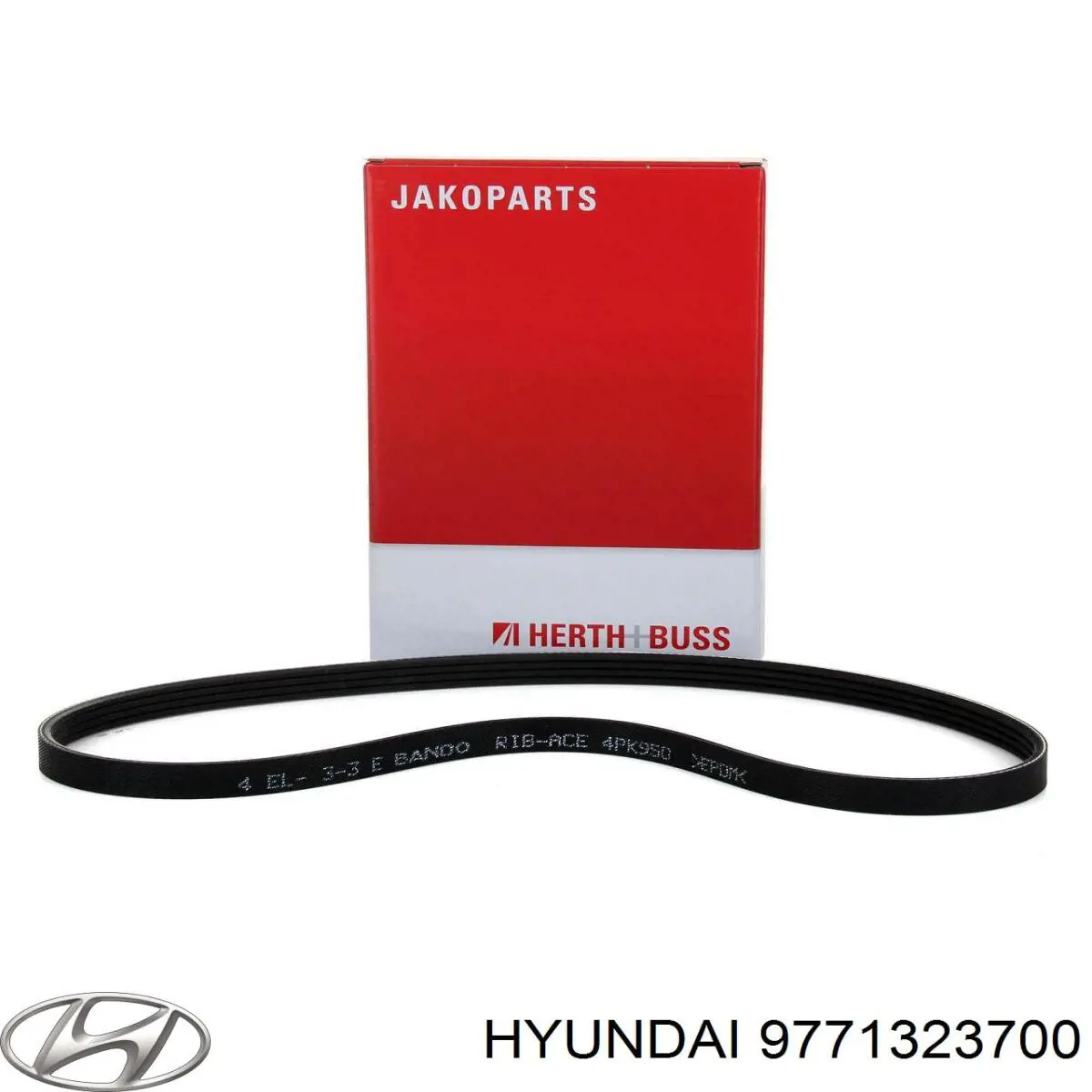 9771323700 Hyundai/Kia ремень генератора