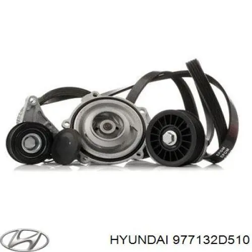 Купить 977132D510 Hyundai/Kia Ремень генератора