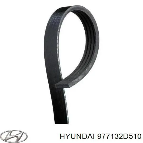 Ремінь приводний, агрегатів 977132D510 Hyundai/Kia