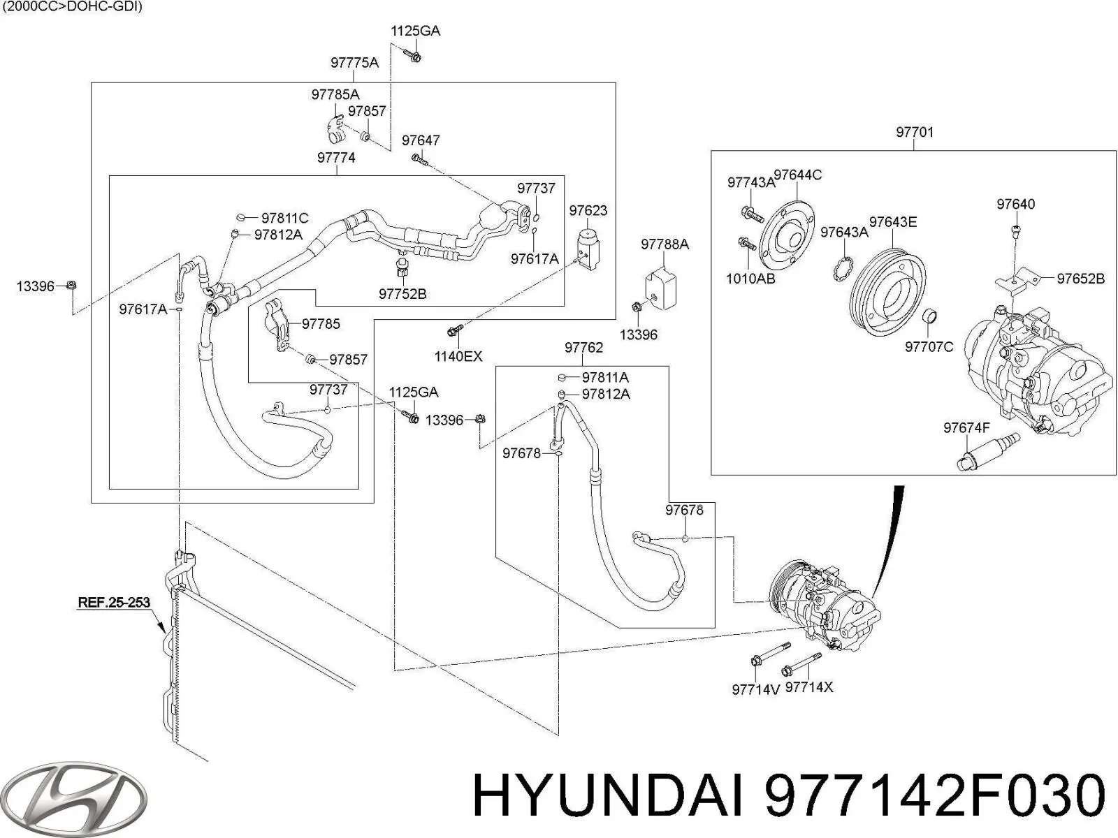  977142F030 Hyundai/Kia