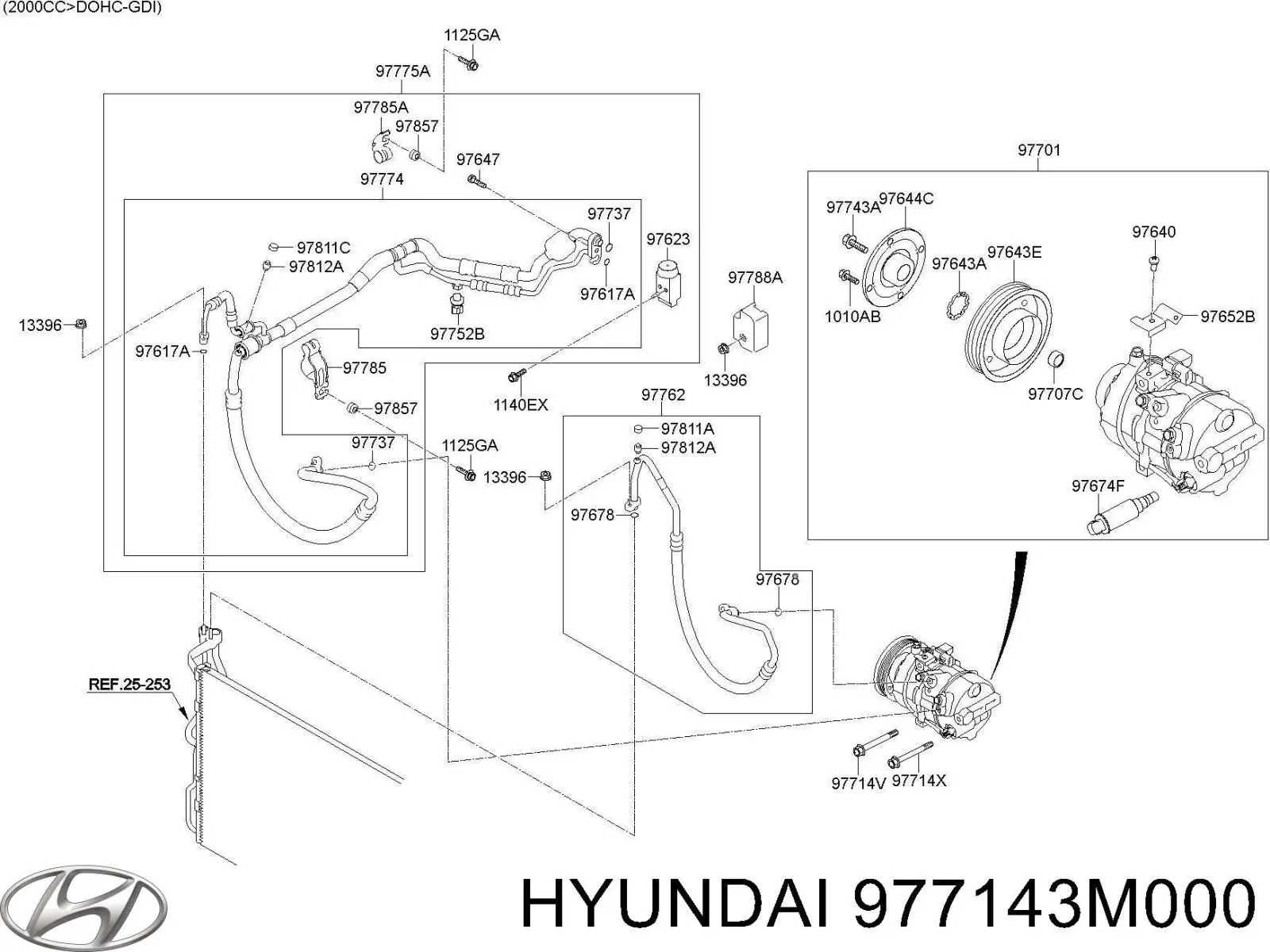  Hyundai/Kia 977143M000 цена, от 24.47 USD