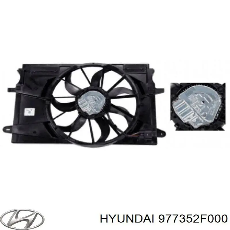 Диффузор радиатора охлаждения Hyundai/Kia 977352F000 цена, от 18.34 USD