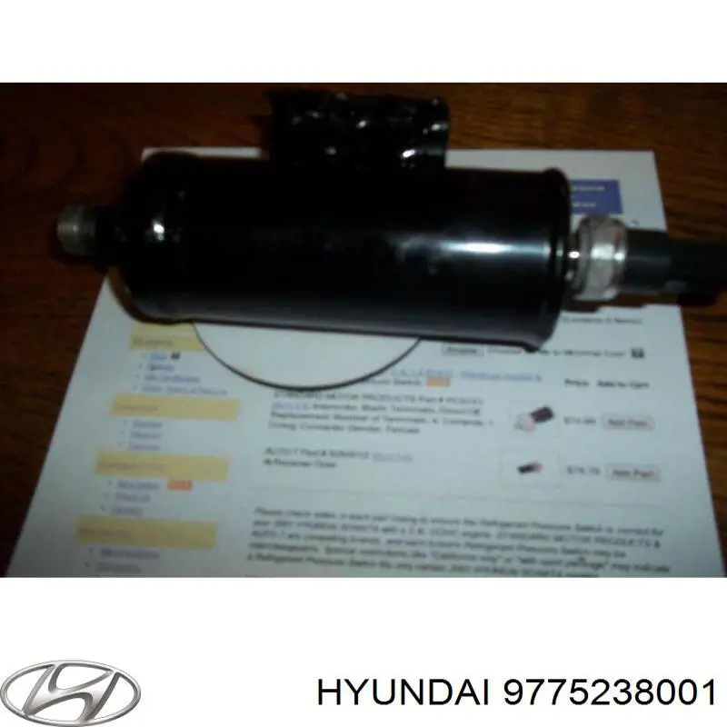 Датчик абсолютного давления кондиционера на Hyundai Sonata EU4