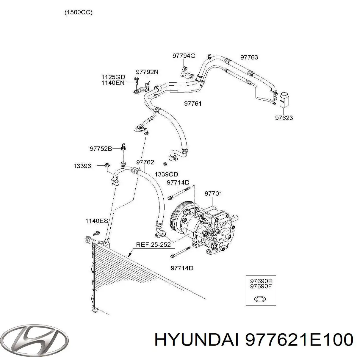  Hyundai/Kia 977621E100 цена, от 11.02 USD