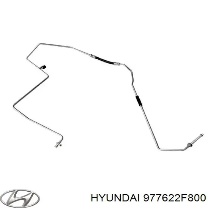 Шланг кондиционера, от компрессора к радиатору Hyundai/Kia 977622F800 цена, от 7.60 USD