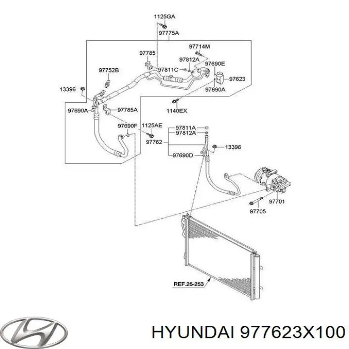  977623X100 Hyundai/Kia