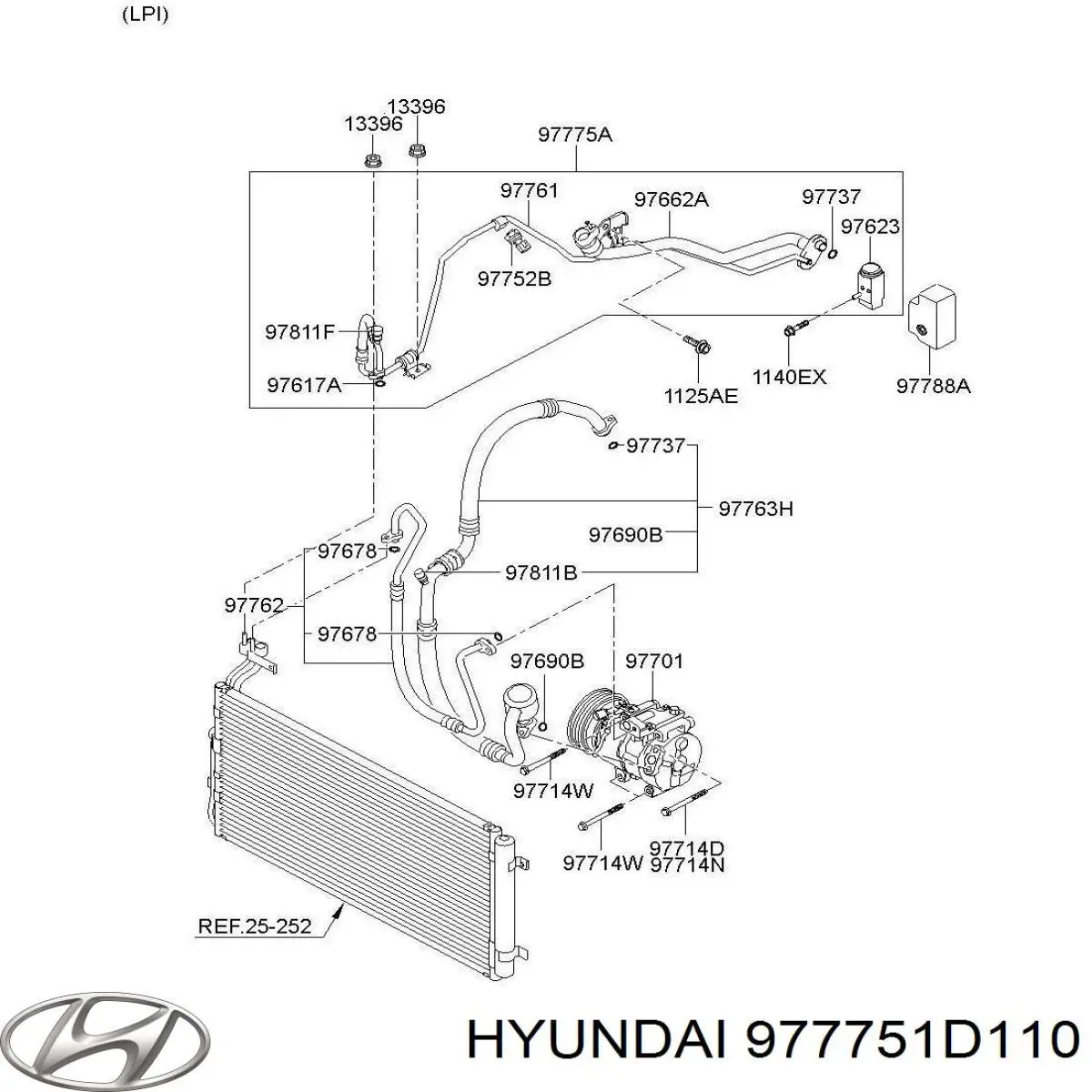  977751D110 Hyundai/Kia