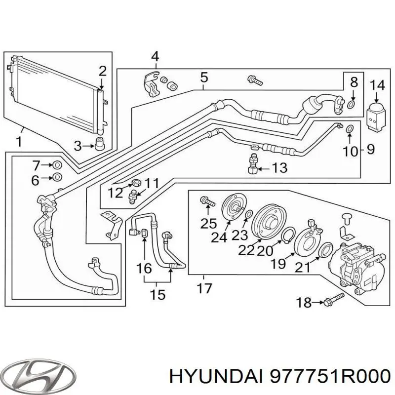  Hyundai/Kia 977751R000 цена, от 233.12 USD