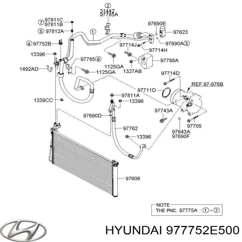  977752E500 Hyundai/Kia