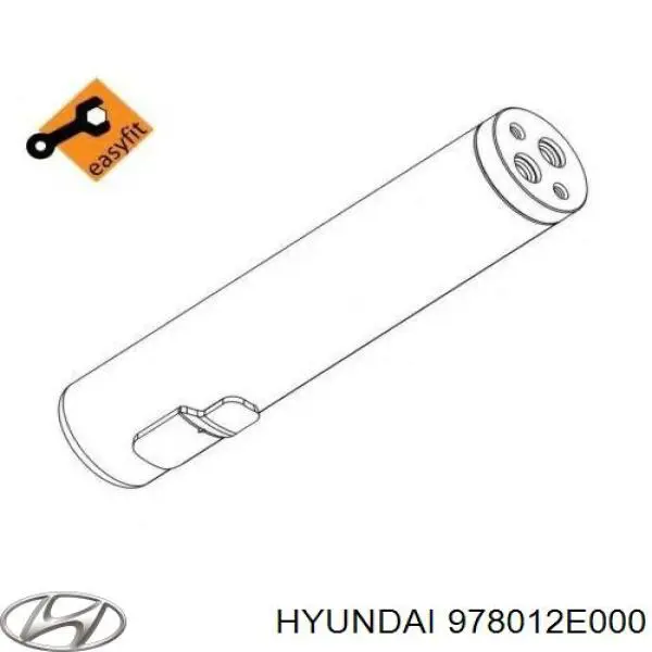 Ресивер-осушитель кондиционера Hyundai/Kia 978012E000