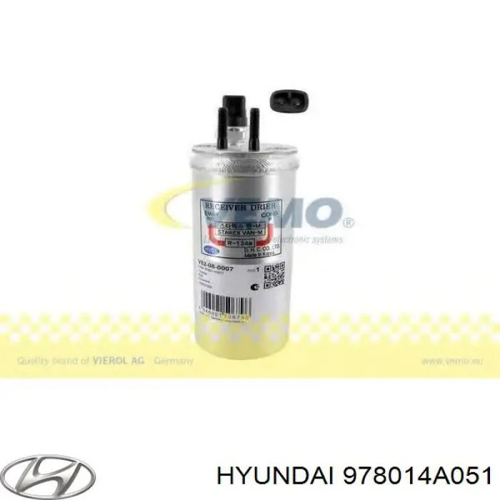 Осушитель кондиционера 978014A051 Hyundai/Kia