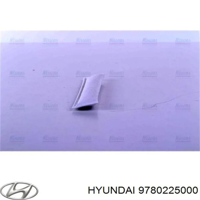 Receptor-secador del aire acondicionado 9780225000 Hyundai/Kia