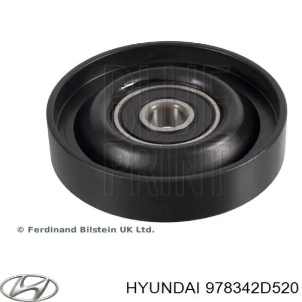 Rolo de reguladora de tensão da correia de transmissão Hyundai/Kia 978342D520
