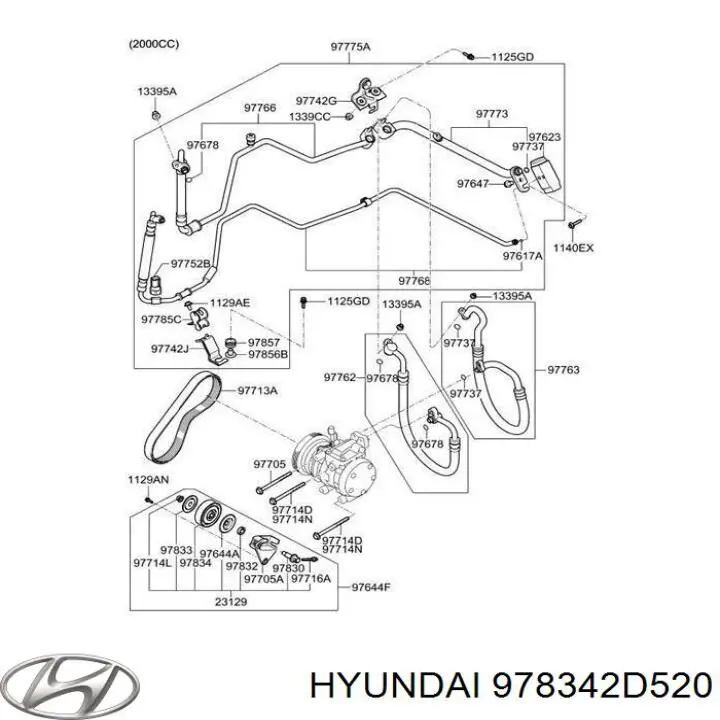 978342D520 Hyundai/Kia