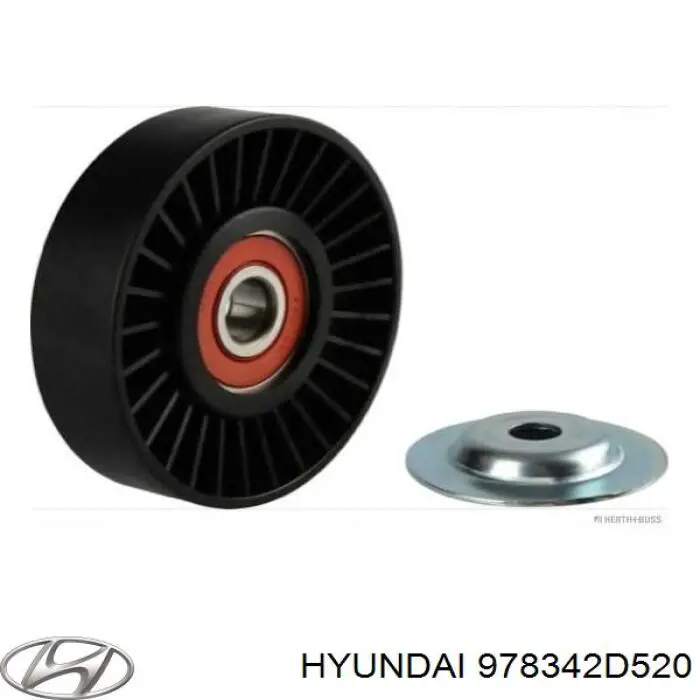 Rolo de reguladora de tensão da correia de transmissão 978342D520 Hyundai/Kia