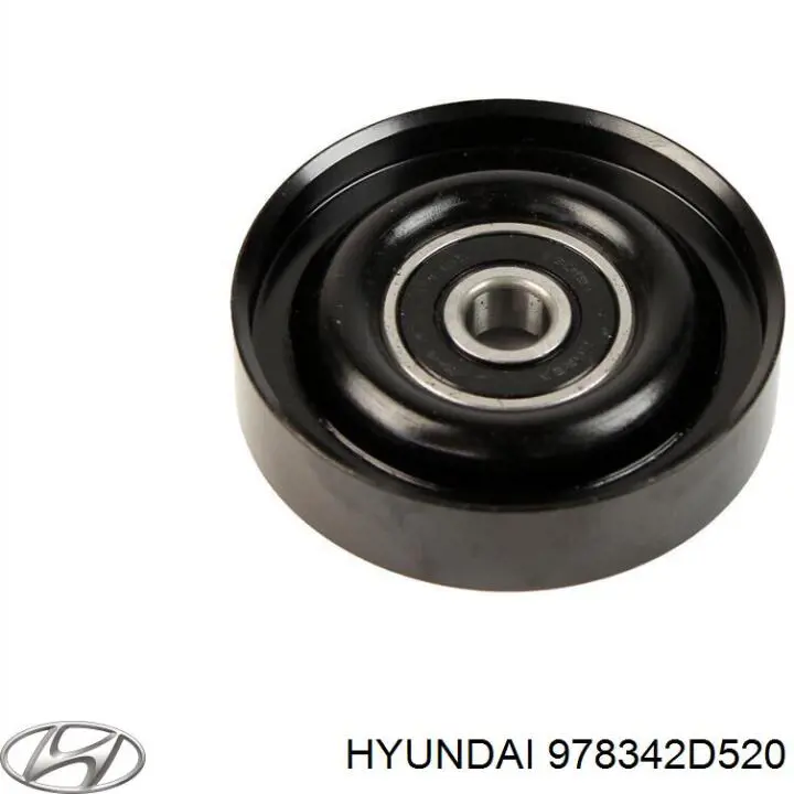 978342D520 Hyundai/Kia rolo de reguladora de tensão da correia de transmissão