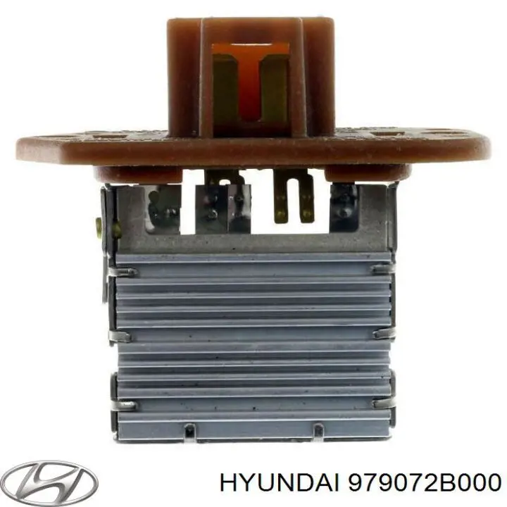 979072B000 Hyundai/Kia resistor (resistência de ventilador de forno (de aquecedor de salão))