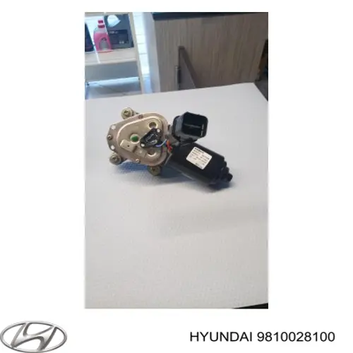 Мотор стеклоочистителя передний на Hyundai Lantra I 