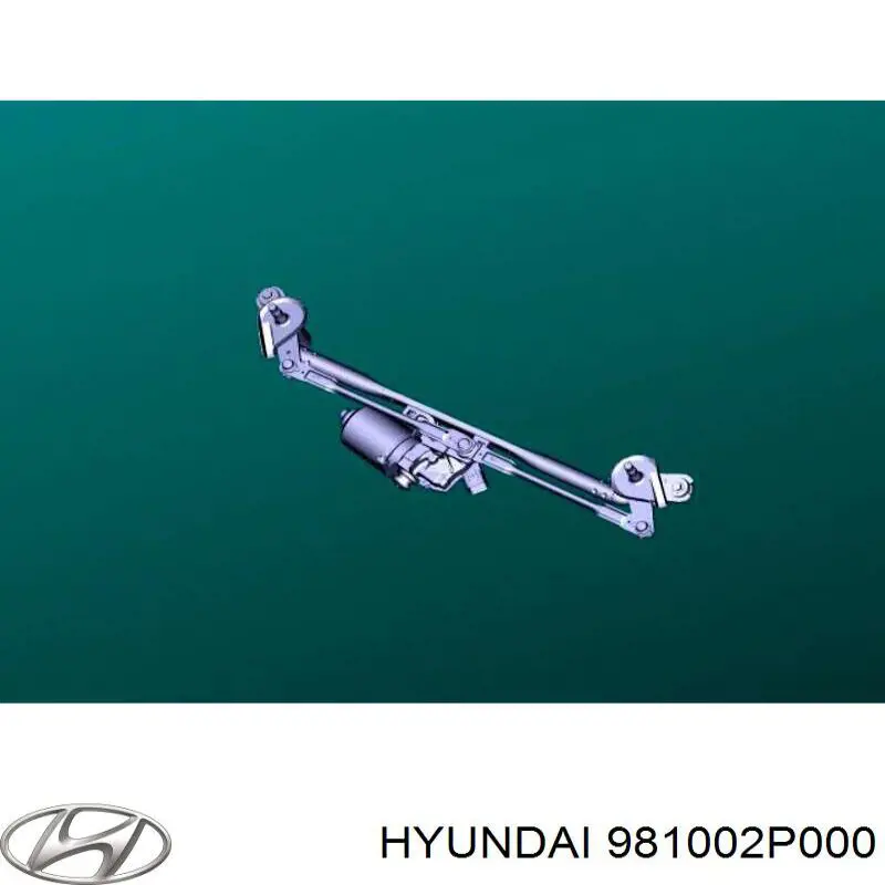 981002P000 Hyundai/Kia trapézio de limpador pára-brisas